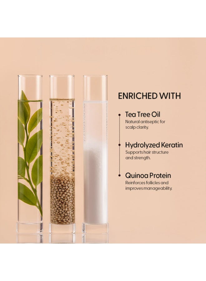 De Fabulous Tea Tree Oil Shampoo & Conditioner 250ml - Comb |All hair types | Scalp Health | Sulphate Free - Image 3