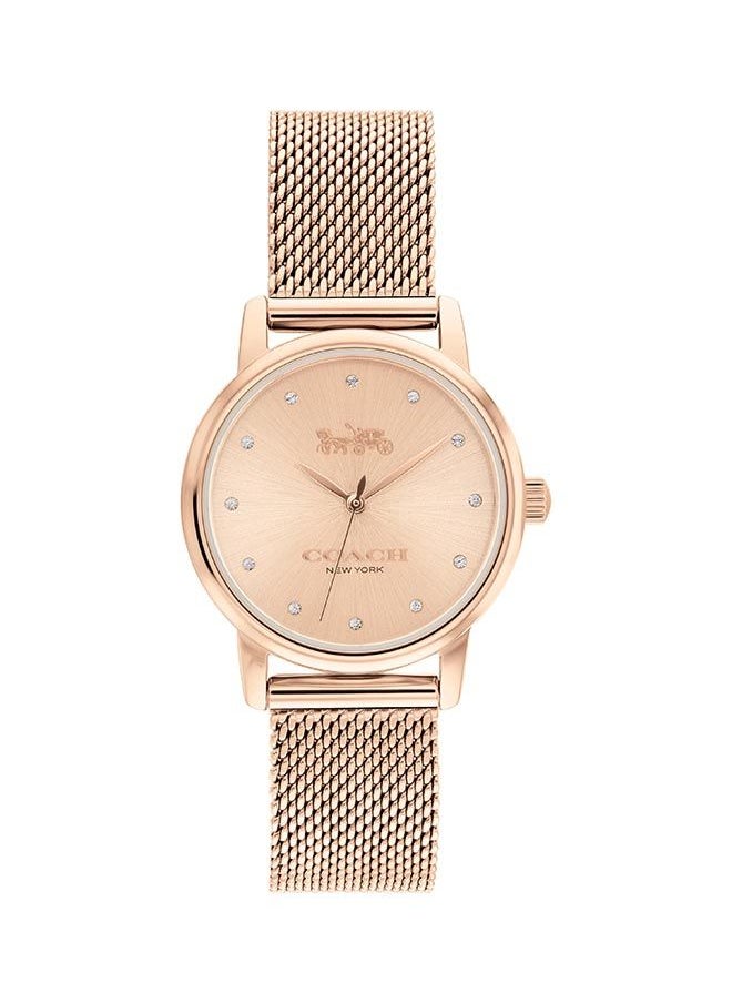 COACH Stainless Steel Analog Wrist Watch 14503745  - Image 1