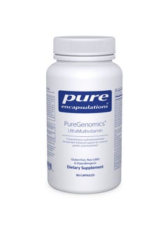 Pure Encapsulations Pure Encapsulations PureGenomics UltraMultivitamin | Support for Common Genetic Polymorphisms | 90 Capsules  - Image 1