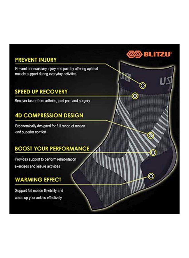 BLITZU Plantar Fasciitis Compression Socks - Image 3