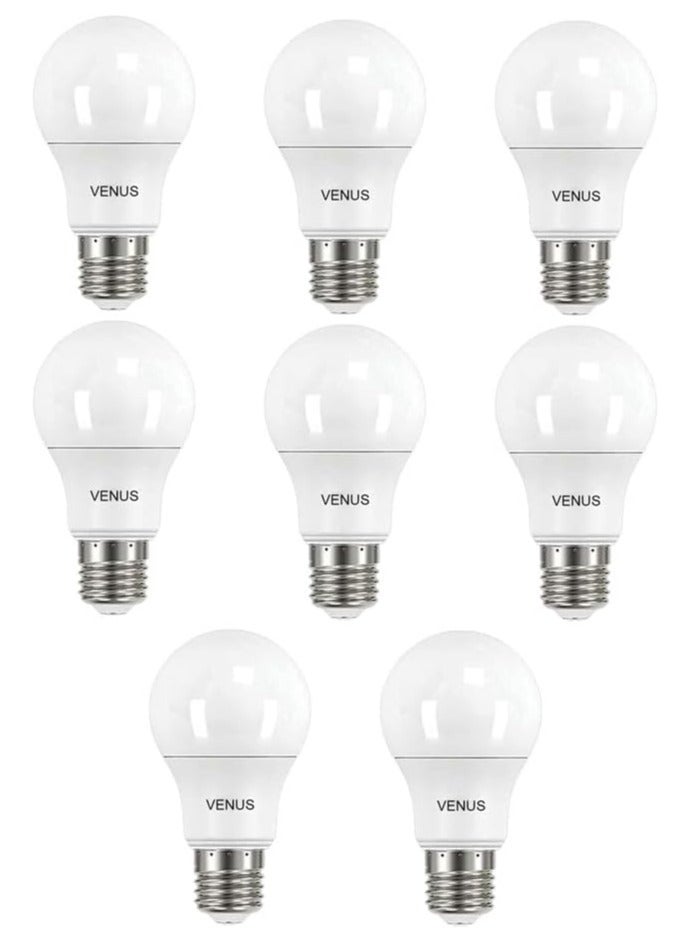 فينوس عدد 8 لمبات ليد فينوس 12 وات اضاءة ابيض