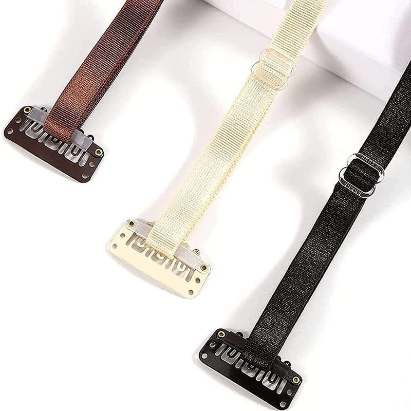 Instant eye Face Lift Band Invisible Hairpin,Facelift Bands with Clips,portable Invisible Hairpin Face Slimming Bands,Reusable Face Lift Tape,Invisible Lifting Straps For Women (brown x2) - Image 5