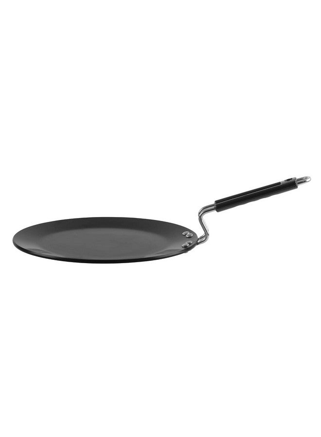Vinod Black Pearl Plus Hard Anodised Flat Roti Tawa - 25 cm | 5.25mm Thick | Bakelite Handle | Chapati, Omelette Tawa | Scratch Proof | Induction & Gas Base | 2 Year Warranty - Image 5