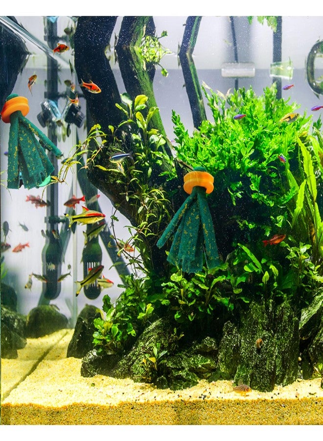 TTFdacai 20 Pcs Fish Spawning Mops for Aquarium Replacement Breeder Mop Floating Fish Spawn Breeding Mop for Fish Tank Aquarium Fry Hiding Decorations (Random Color) - Image 5