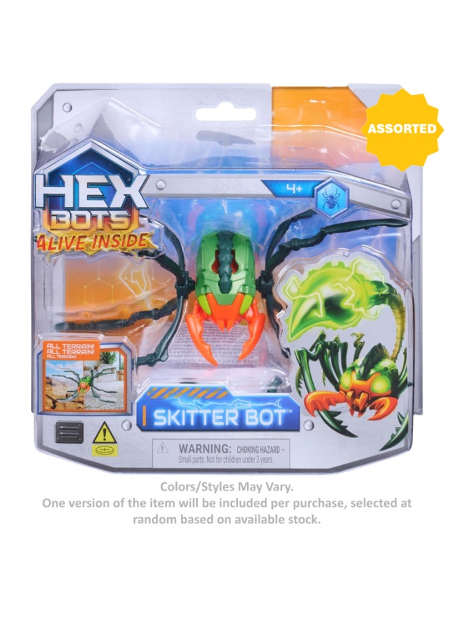 Hex Bots Skitter Bot Spider Robotic Toy (Assorted) - Image 1