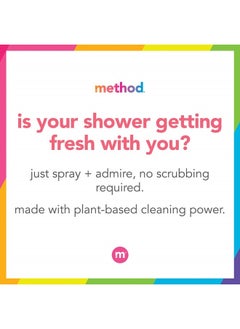 Method Daily Shower Cleaner Spray, Ylang Ylang, For Showers, Tile, Fixtures, Glass and Tubs, 28 oz spray bottle (Pack of 1)  - Image 4