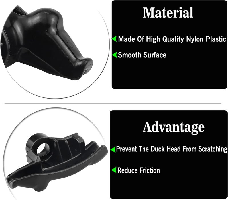 Bentolin 5-Pack Tire Machine Changer Mount Demount Duck Head Nylon Plastic Tool 30mm - Image 5