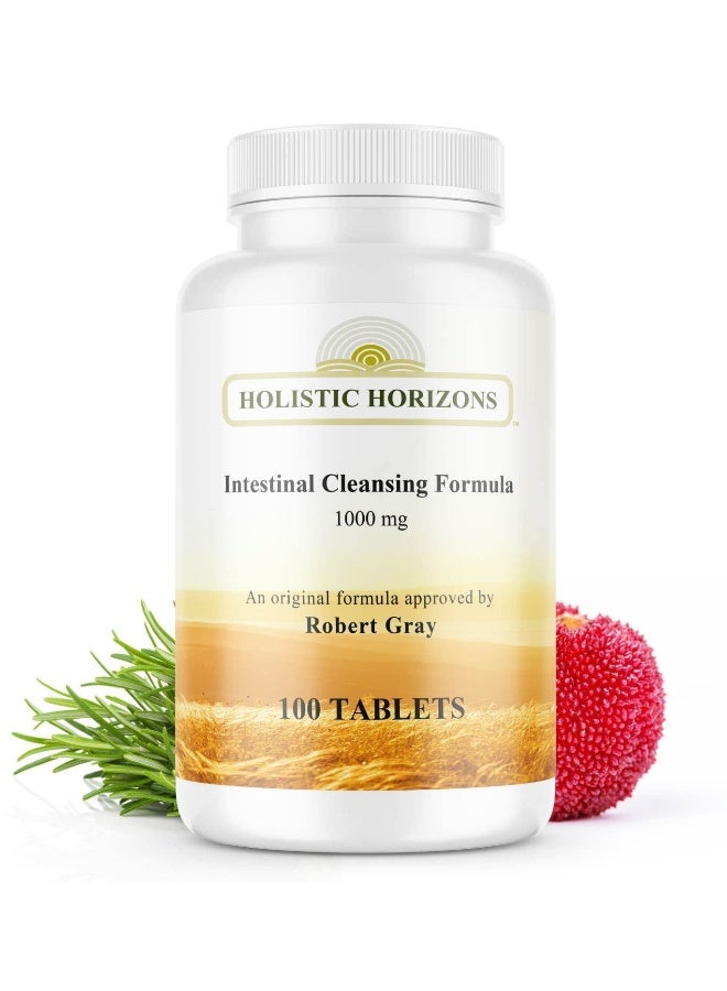 Holistic Horizons Intestinal Cleansing Formula, 100 TAB | Robert Gray Cleanse | Original | Authentic