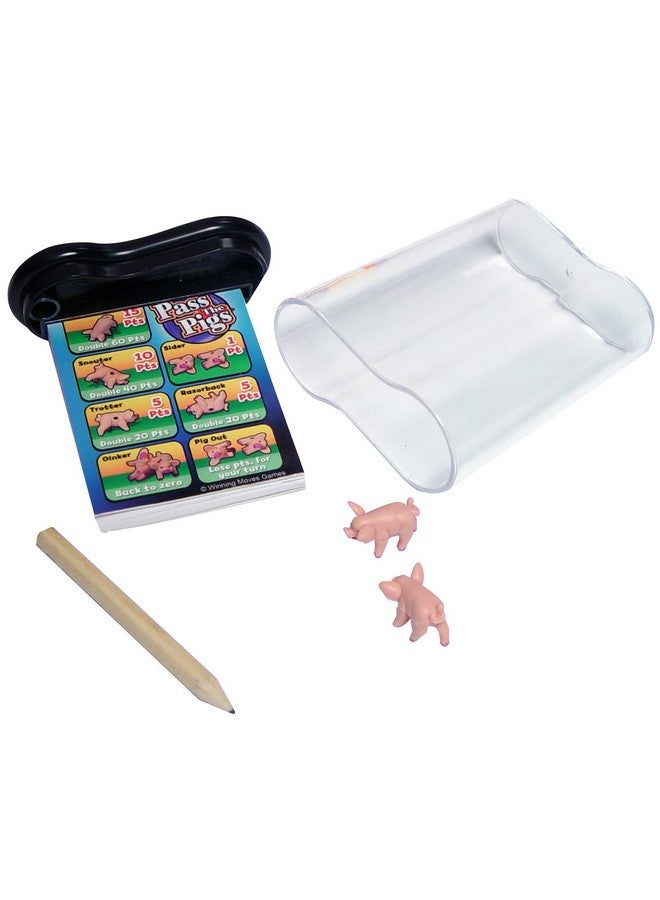 Winning Moves Pass The Pigs by Winning Moves Games USA, a Hilarious Pig Dice Game, Family Favorite for Over 40 Years, for 2 or more Players, Ages 7+ (1046) - Image 2