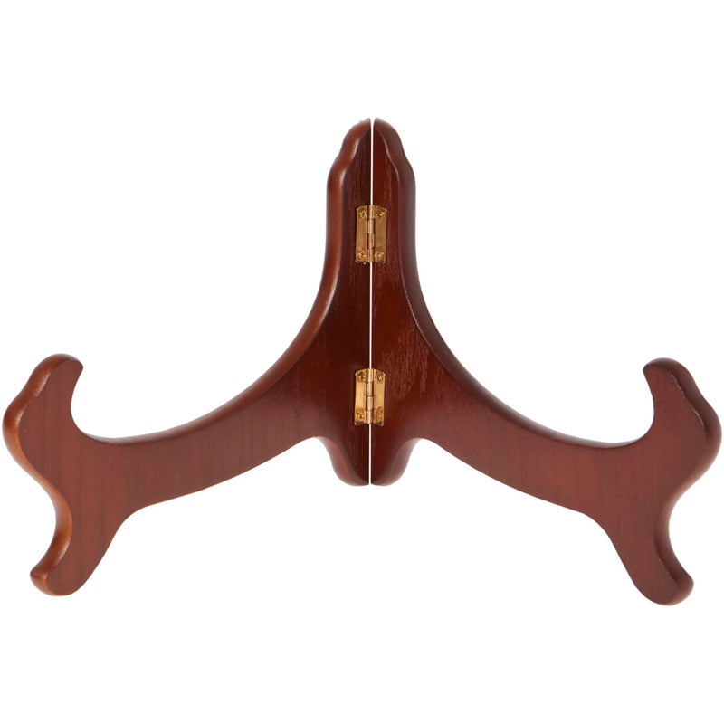 حامل وعاء بارد من خشب الجوز Mdf مقاس 6.5 بوصة ارتفاع × 10.625 بوصة عرض × 7.25 بوصة عمق
