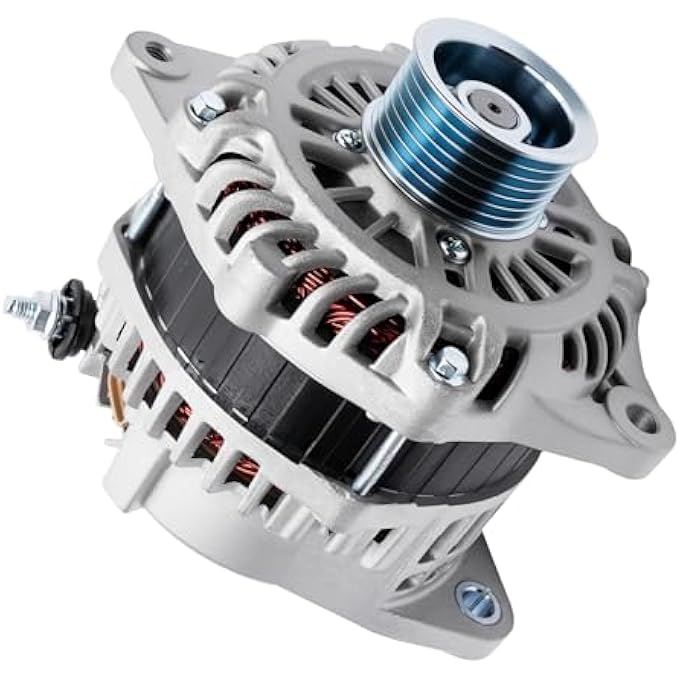 YOMALL Alternator 11538 for JX35 2013 & QX60 2014-2016 3.5L, for 2013-2017 Pathfinder & 2015-2017 Murano 3.5L V6 150Amp 7 Groove Pulley Vehicle Alternator 11538N 231003JA1A 23100-3JA1ARE - Image 1