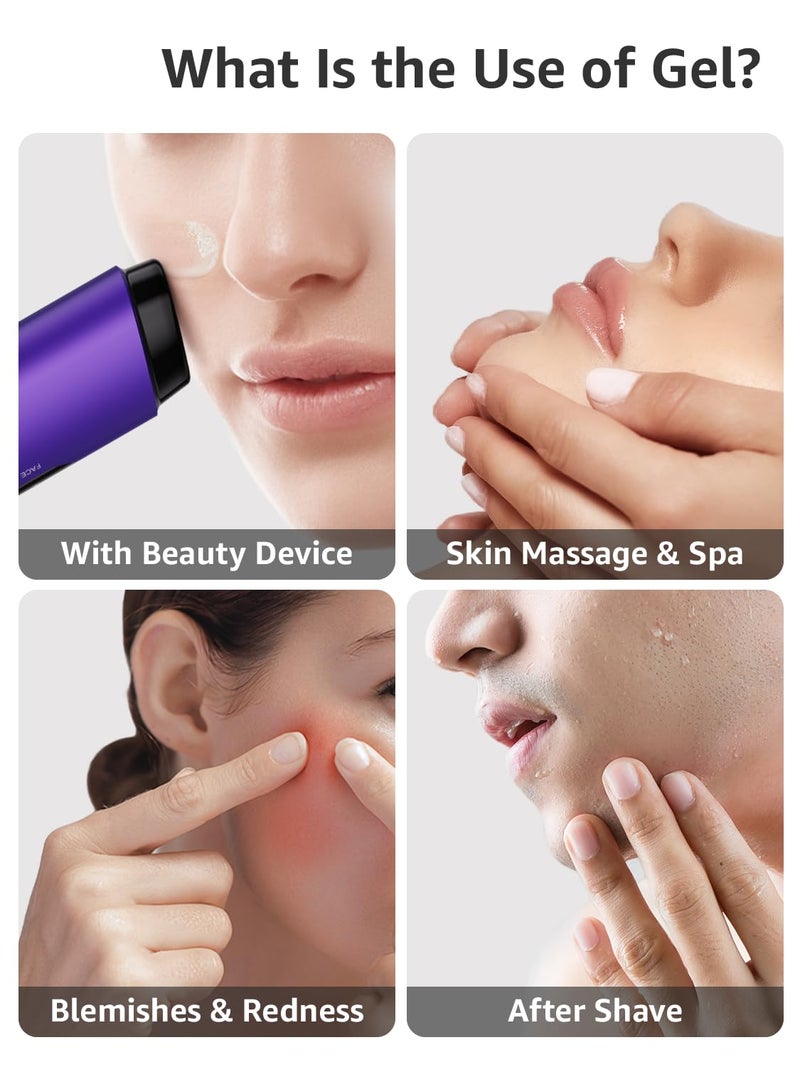 VITALY Conductive Gel for Microcurrent -Skin Care Hydrating- Cooling for Hair Removal - Microcurrent Gel for Face Massager and Use with Device 2.81 Fl Oz - Image 4