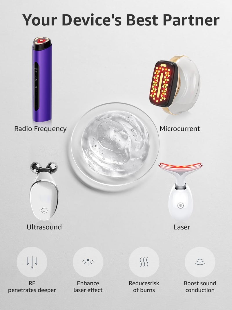 VITALY Conductive Gel for Microcurrent -Skin Care Hydrating- Cooling for Hair Removal - Microcurrent Gel for Face Massager and Use with Device 2.81 Fl Oz - Image 5