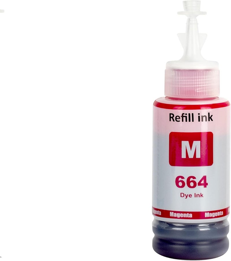 نيكس نوفا مجموعة حبر Nexnova® لطابعة Epson 664 لطابعات EcoTank L210 L220 L300 L355 L365 L555 L1300 - Image 3