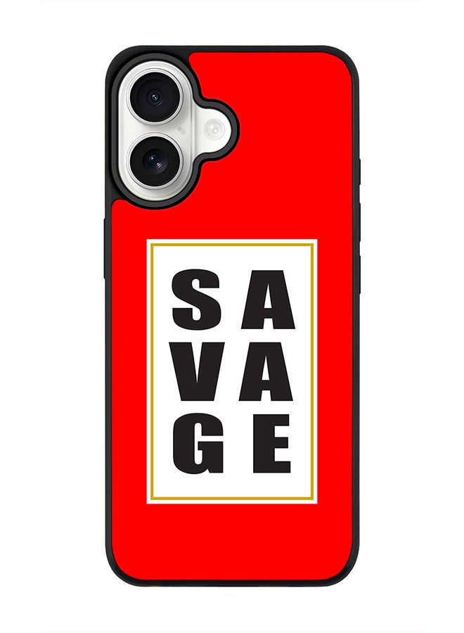 Stylizedd iPhone 17 Case, [Compatible with MagSafe] Slim Magnetic cover Phone Case iPhone 17 -Savage - Image 1