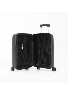 GIORDANO Unbreakable Hardshell PP Luggage Trolley Bag 20 inch Cabin Size With Double Spinner Wheels,Black  - Image 2