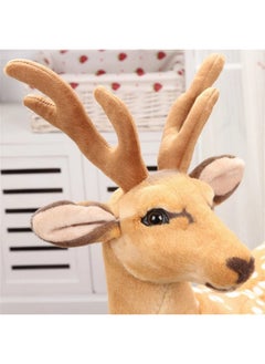 Tickles Standing Deer Soft Stuffed Plush Animals Toy For Kids Birthday Gift (Size: 40 Cm; Color: Brown)  - Image 5