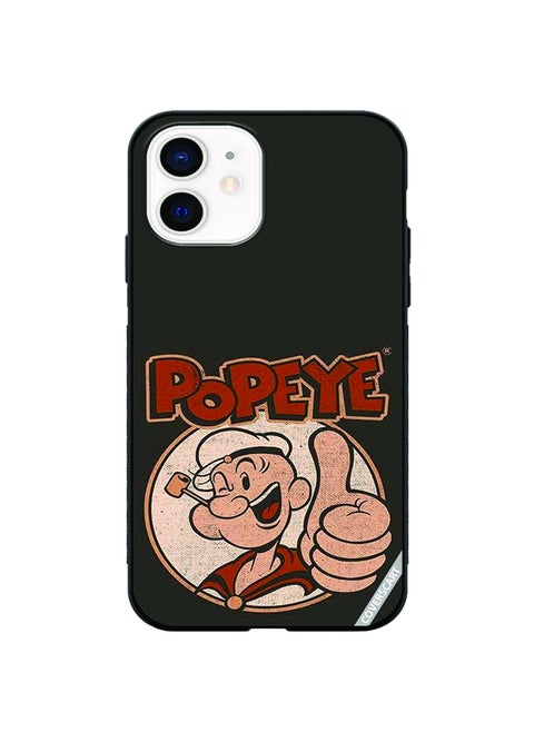 Protective Case Cover For Apple iPhone 11 Popeye Design Multicolour