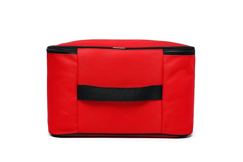 Oxbow Underbed Storage Box | Wardrobe Organizer for Storage | Portable Clothes Organizer for Wardrobe | Smart Cloth Organizer for Storage (Red, MINI-PACK OF 2-39x35x24 CM) - Image 4