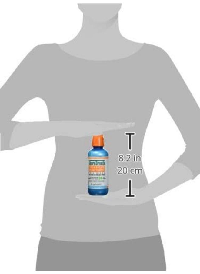 TheraBreath Fresh Breath Haleine fraiche oral rinse Icy Mint / Menthe  Glacce - Image 4