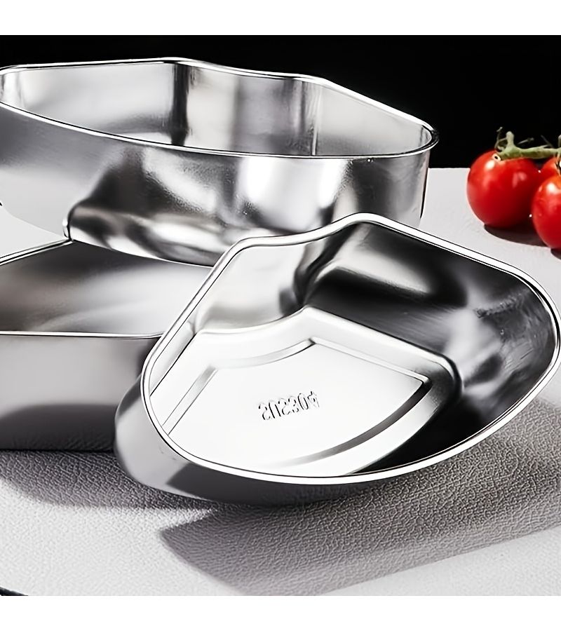 4pcs Stainless Steel Mini Steamer Inner Pot Food Holder For Electric Pressure Cooker And Air Fryer - Image 4