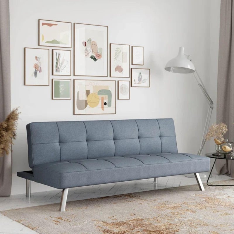 Comfynest Modern Convertible Sofa - Light Gray - Image 1