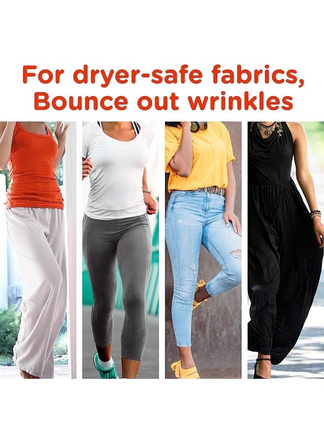 Bounce WrinkleGuard Mega Fabric Softener Dryer Sheets, Wrinkle Release with Outdoor Fresh Scent, 130 ct  - Image 5