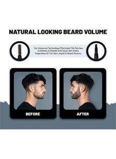 VOID Homme Black Beard Filler Pen Kit - Fuller, Natural-Looking Beard with Waterproof Pencil, Liner, and Marker  - Image 2
