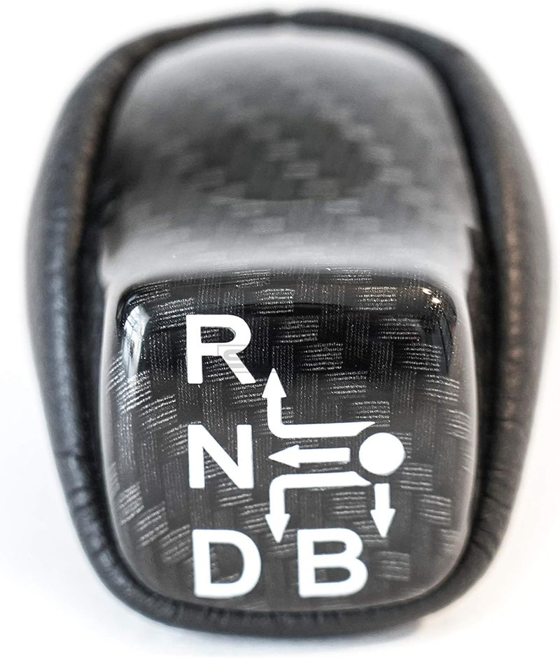 SHIFTIN Black Carbon Fiber Gear Shift Knob for Toyota Prius - Image 5