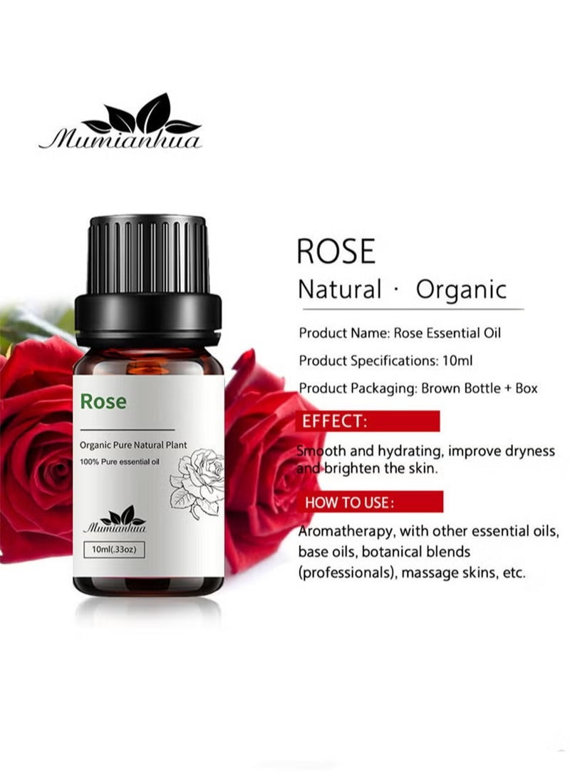 Mumianhua 8 Pieces Essential Oils Set Concentrated Aroma Fragrance Oil Set Aromatherapy For Home Office Car Bathroom Aroma Oils Package Aroma Diffuser - Image 4