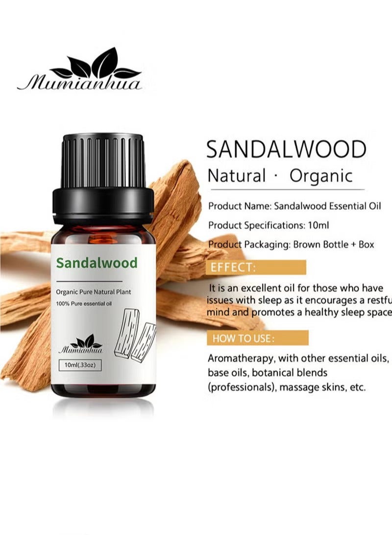 Mumianhua 8 Pieces Essential Oils Set Concentrated Aroma Fragrance Oil Set Aromatherapy For Home Office Car Bathroom Aroma Oils Package Aroma Diffuser - Image 5