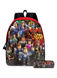 FORTNITE Backpack for primary and secondary school students, backpack for children, anime cartoon backpack, pencil case  - Image 1