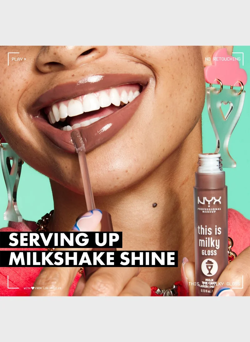 NYX PROFESSIONAL MAKEUP This Is Milky Gloss - Malt Shake
