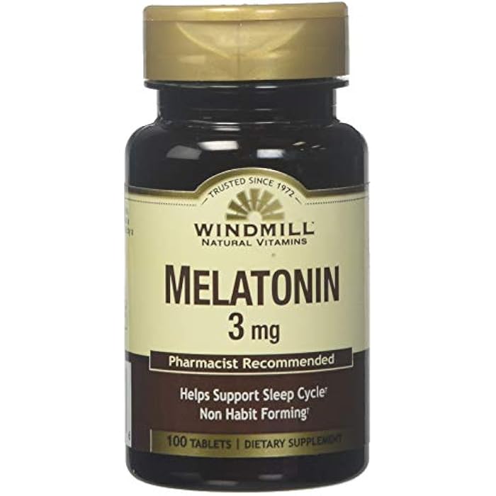Windmill Windmill Melatonin 3 Mg Tabs 100'S Windmill - Image 1