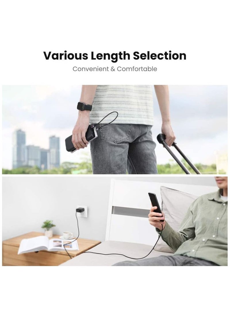 Ugreen - UGREEN Micro USB Cable 18w Android Charing Lead Fast Charge Compatible for Galaxy A10 S7 S6 J6 J4+, Huawei P Smart P8 Y9 Y7 Y6, Honor 8X, Moto G5 E5 E4, Xiaomi A2 Lite, PS4 etc - 1m - Image 1