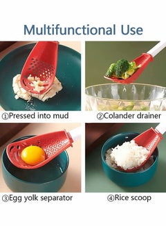Y&D Multifunctional Cooking Spoon, Strainers for Kitchen Tools  - Image 4