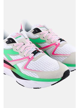 DIADORA Women Atomo V7000 Lace Up Shoes, White Combo  - Image 2