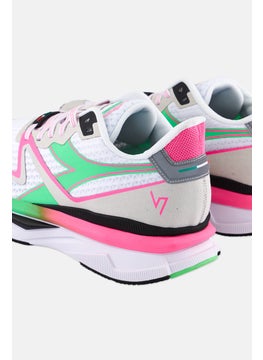 DIADORA Women Atomo V7000 Lace Up Shoes, White Combo  - Image 4