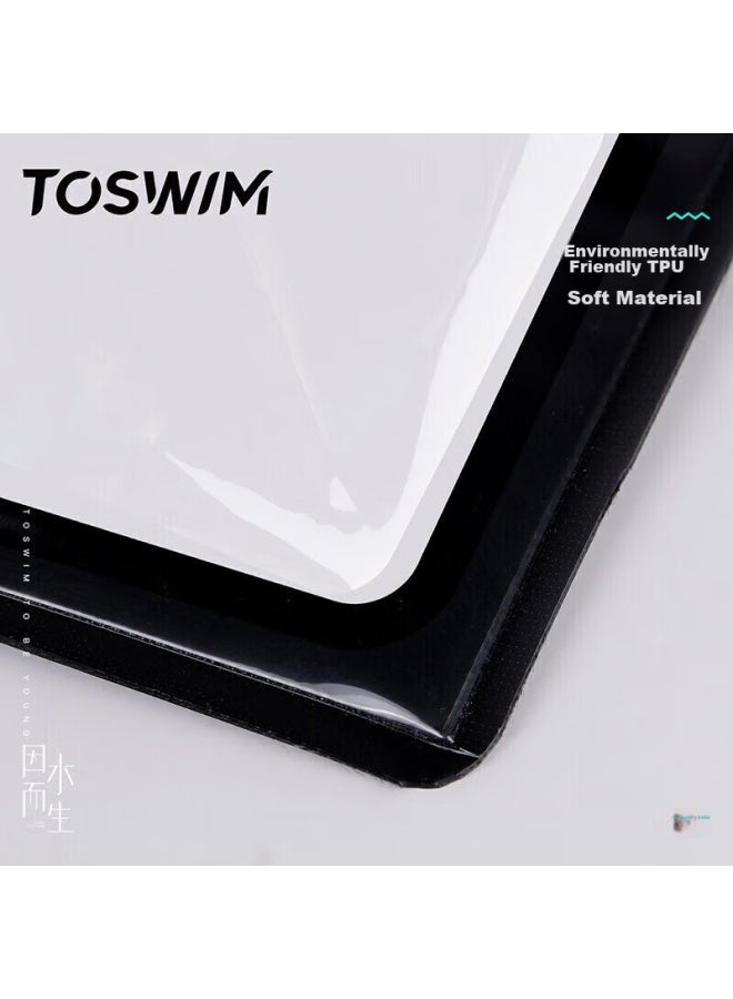 Toswim Waterproof Phone Case, Touchscreen C Patible, For Swimming And Underwater Photography, Huawei And Apple 14, Transparent Black Fantasy - Image 5