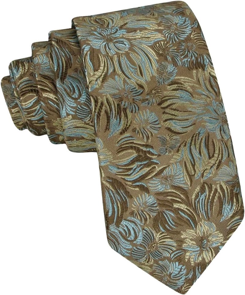 Mens Microfiber Polyester Necktie Pattern Tie for Men