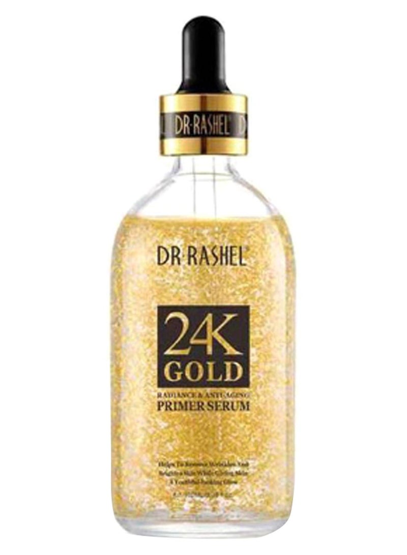 DR. RASHEL 24K Radiance And Anti-Aging Primer Face Serum Gold 100ml - Image 1