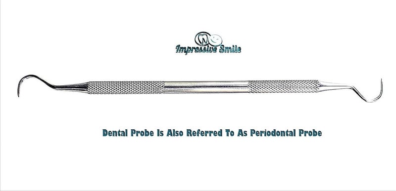 Impressive Smile 1 Dentist Tools Kit  A Grade Stainless Steel Dental Hygiene Set Tarter Remover Dental Pick Dental Scraper Mouth Mirror and Free Protective Case - Image 5