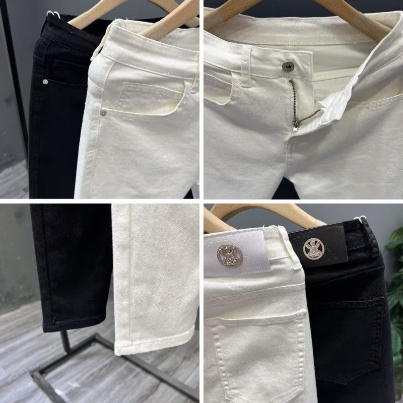 Unisex Casual Daily Denim Jeans - Image 3