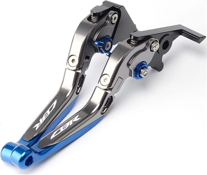 Yurefax Motorcycle Folding Extendable Brake Clutch Levers for CBR500R