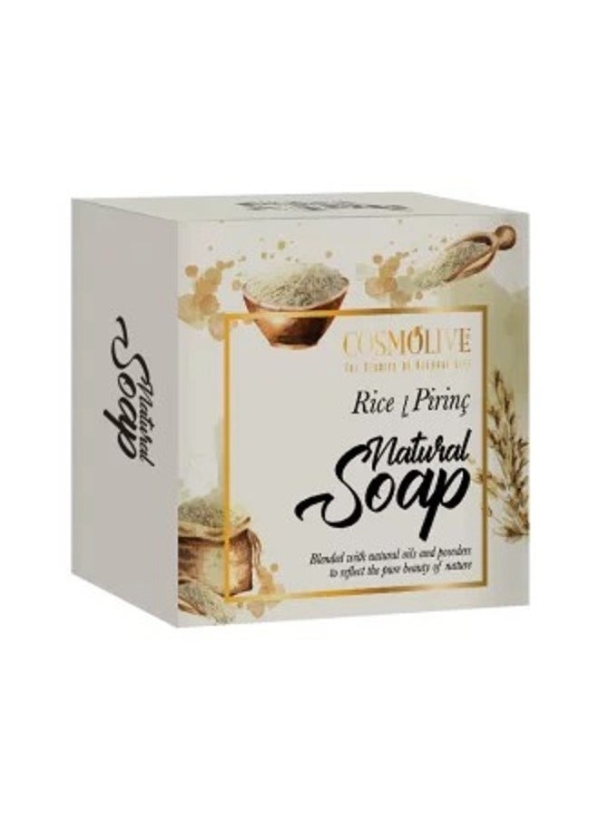COSMOLIVE natural soaps  125 gr rice 