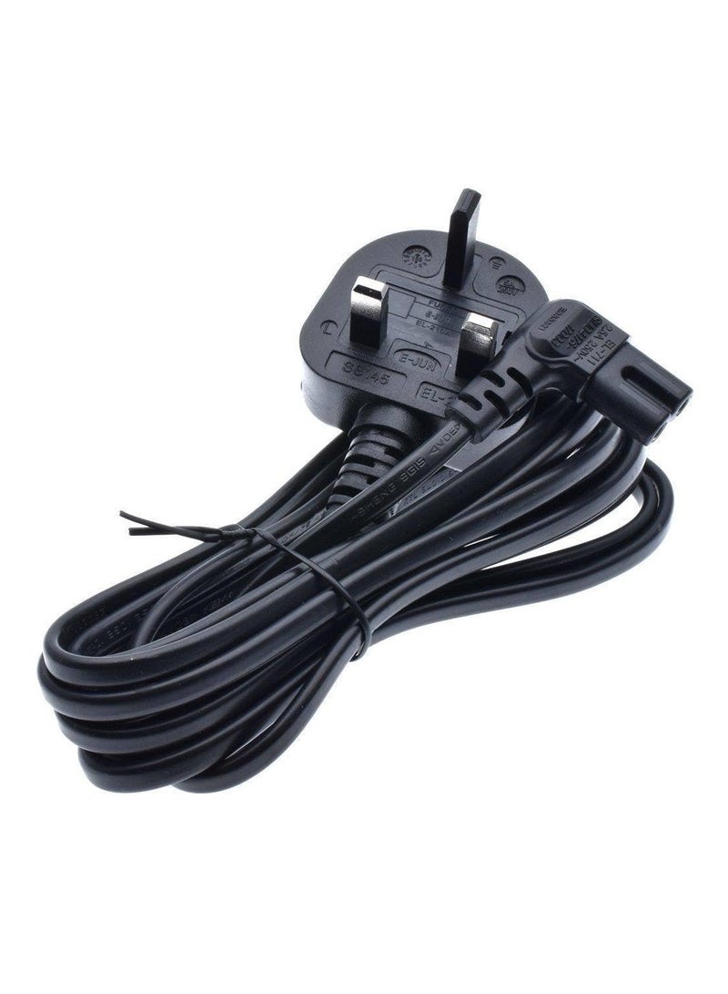 Cord Cable Lead for TV Printers Cameras PS4 PS3 PS5 C7 Right Angled UK AC Power  - Image 4