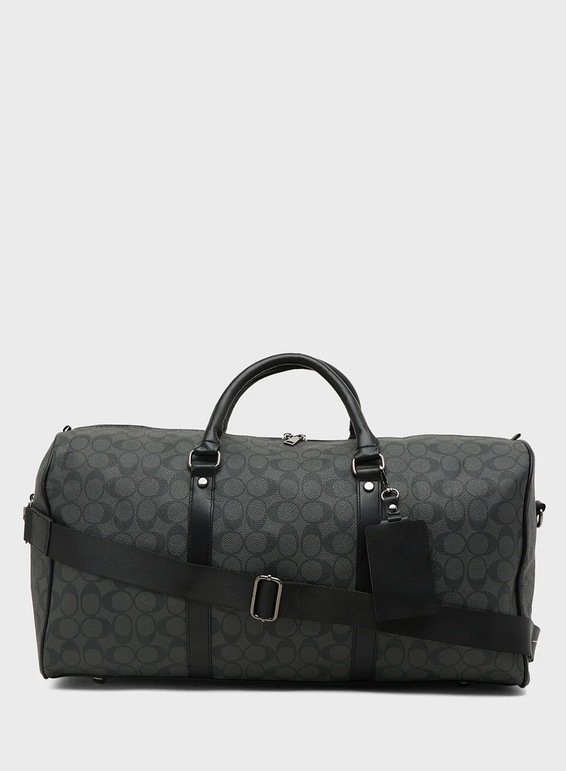 روبرت وود Printed Travel Duffle Bag