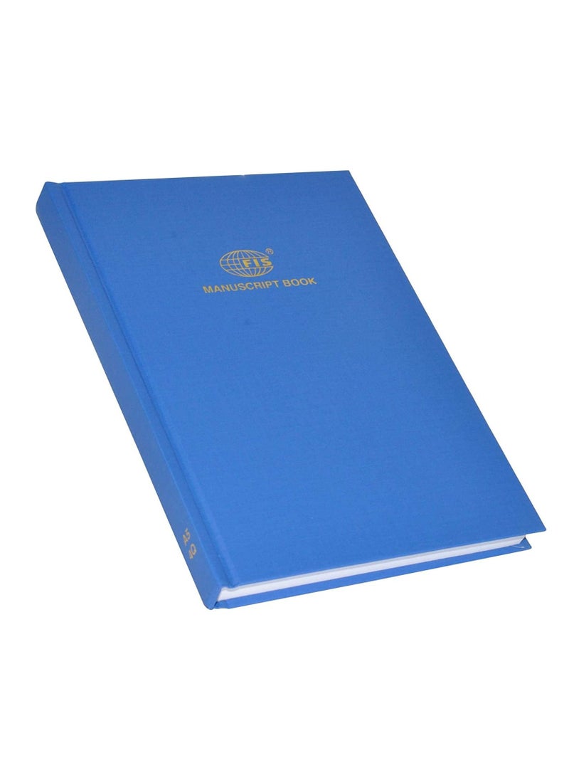 FIS Fis Manuscript Books 8 Mm Single Ruled, 192 Sheets, A5 (148 X 210 Mm) 4 Quire - FSMNA54Q  - Image 1