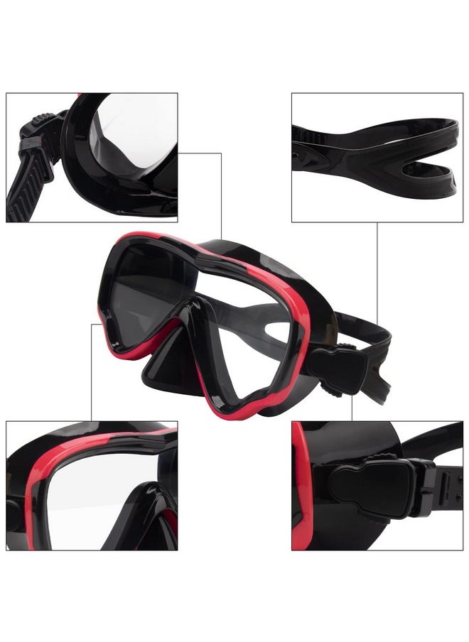 Peicees - Swimming Goggles With Nose Cover For Kids Youth Anti Fog Swim Goggles Snorkel Diving Mask For Boys Girls - Image 1