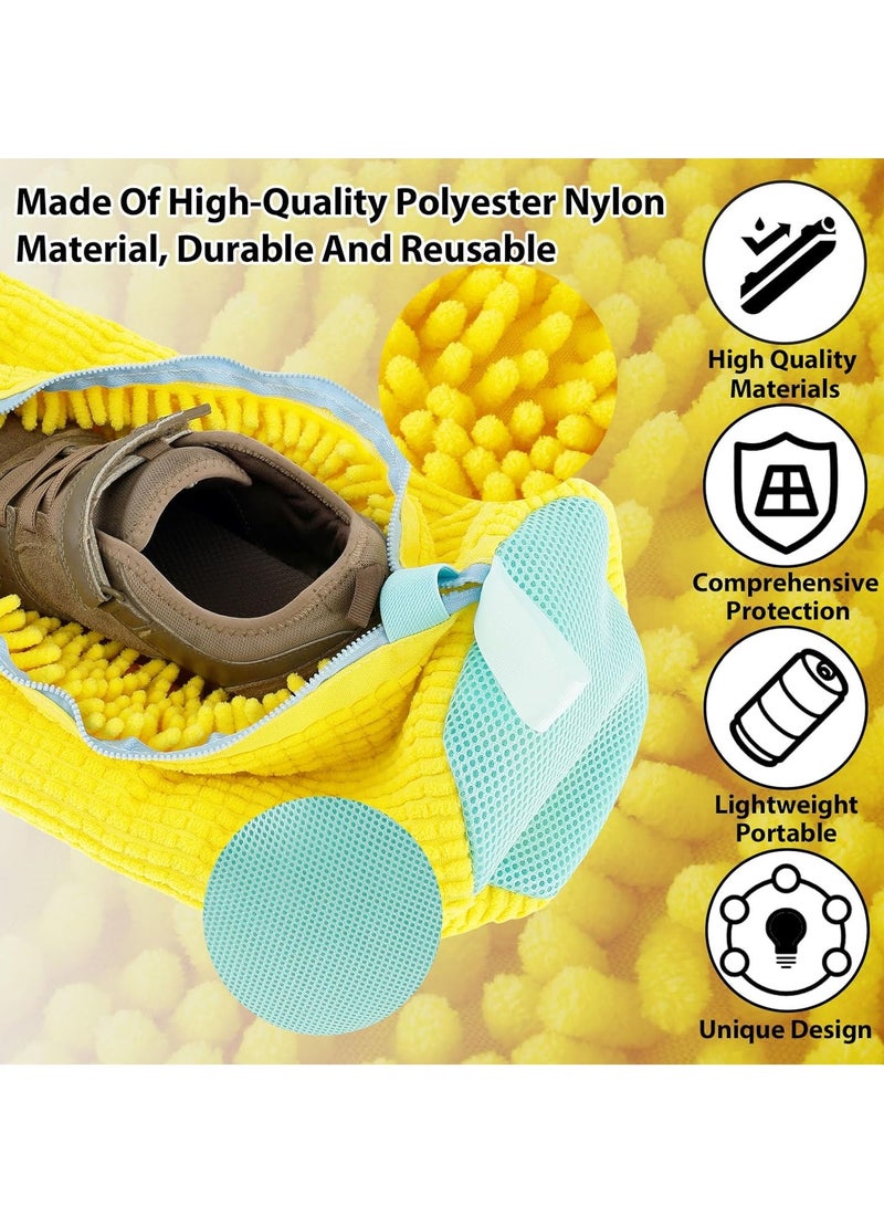 Relex Shoe Wash Bag, Self Cleaning Shoes, Sneaker Multi Protection Laundry Net, Zip Shoes, Laundry Bag, Laundry Bag, Multi Protection, Mesh Shoe Bag, Washing Machine, Shoe Washing Bag  - Image 2